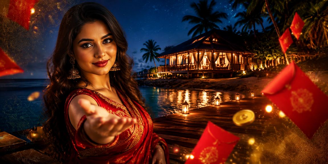 সেন্ট মার্টিনে লাল খামে বোনাস পুরস্কার পাচ্ছেন একজন বাংলাদেশি মডেল
